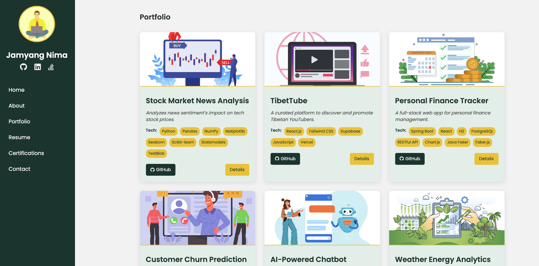 Personal Portfolio Website